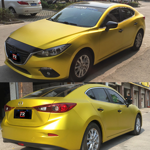 Pellicola Adesiva Impermeabile per Auto, <span class=keywords><strong>Vinile</strong></span> Cromato Opaco Nero Senza Bolle per Wrapping Veicoli - Product Image 3