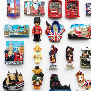 Imán de Refrigerador de Metal Personalizado con Logotipo, Estilo Antiguo, Color Big Ben Londres <span class=keywords><strong>Madrid</strong></span>, Recuerdo - Product Image 3