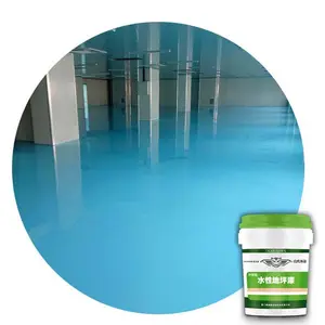 China Waterborne Pu Polyester Lantai Beton Cat Air Berbasis Epoxy Coating