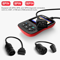Herramienta de Diagnóstico para Camiones de Servicio Pesado LAUNCH X431 Creader CR-HD, Comprobación de Motor de Camión de 24 V, Escáner Automotriz OBD2 Completo