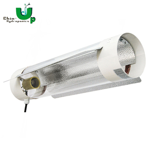 8 \ "Cool <span class=keywords><strong>Tube</strong></span> Hood D.E. Réflecteur de lumière de croissance <span class=keywords><strong>carré</strong></span> en aluminium Design pour la culture hydroponique intérieure - Product Image 3