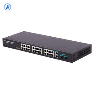 24 + 2 + 2SFP Ports POE Commutateur Gigabit <span class=keywords><strong>Ethernet</strong></span> 24 Ports PoE Uplink 4 Ports pour les réseaux d'alarme de sécurité des kiosques numériques des centres commerciaux - Product Image 3
