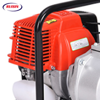 Pompe à eau à moteur essence 4 temps RUISIN RS139F 31cc avec structure à billes, moteur en cuivre, capacité 1020 L/min, 0,9 kW, aspiration 6m