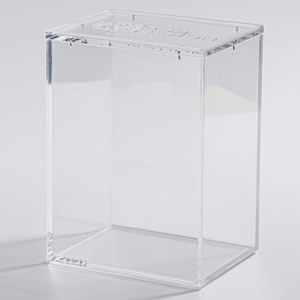 Supplier Cina Grosir Kotak Penyimpanan Akrilik Transparan Anti Debu dan Tahan Air Desain Susun Bertingkat - Product Image 3