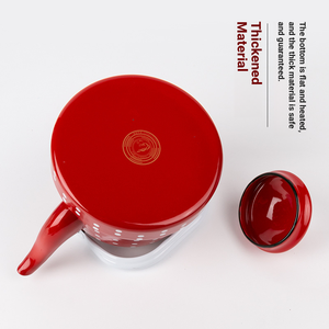 Modern Enamel Whistling <strong>Kettle</strong> 2.5L with Beautiful Floral Print Induction Ready <strong>Gas</strong> Electric <strong>Hob</strong> Safe - Product Image 3