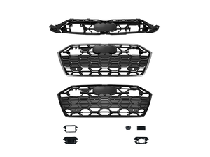 Griglia Frontale per Auto <span class=keywords><strong>AUDI</strong></span> 2024+ A7A7L a Prezzo Conveniente, Design a Nido d'Ape <span class=keywords><strong>Nero</strong></span> - Product Image 1