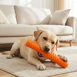 Juguetes chirriantes de diseño personalizado para perros, juguetes interactivos de goma resistente para masticar, para razas pequeñas, medianas/grandes, material TPR - Product Image 6