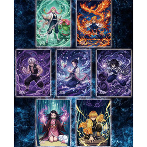 PY POKE & <span class=keywords><strong>Demon</strong></span> <span class=keywords><strong>Slayer</strong></span> : Collection de cartes de jeu Polaroid, Cartes Polaroid Baby Artist Pokemoned, Bande de <span class=keywords><strong>film</strong></span> photo détachable, Fournisseur de cadeaux - Product Image 4