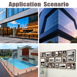 Kaca Float Ukuran Potong 3mm 4mm 5mm 6mm 8mm untuk Kaca Jendela Bangunan Kaca Putih - Product Image 5