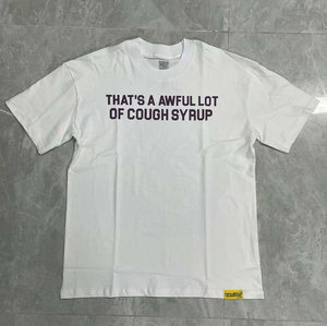 ALOCS classico sciroppo per la tosse t-shirt bianca di alta qualità in cotone 100% capacità di scansione riflettente - Product Image 3