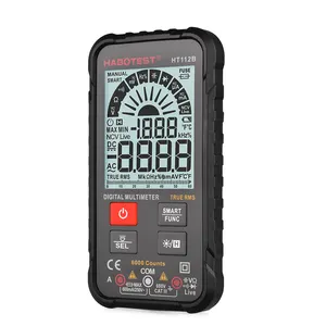 HABOTEST HT125B Smart Multimeter Analog Multimeter with TRUE RMS LCD Display AC DC Voltage Current Tester