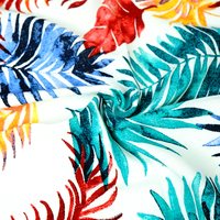 Tissu en lin de bambou en microfibre respirante