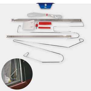 BRILLIANT TOOLS - BT511000 Kit d'outils de verrouillage universel (9 pièces) -CORPS EAN 4042146778722 ET TÔLES MÉTALLIQUES - Product Image 2