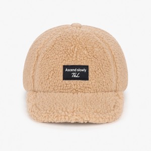 Gorra de Béisbol de Felpa con Etiqueta Tejida y Logotipo Personalizado al por Mayor, Gorro de Invierno Cálido de Sherpa para Hombre y Mujer - Product Image 2