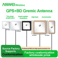 Antenne GPS/BD double bande à gain élevé pour navigation automobile, antenne céramique passive intégrée, stock direct usine