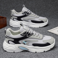 Nouvelles Baskets de Sport Décontractées pour Hommes, Haute Qualité, Respirantes, en Maille Blanche, Rehaussantes, Tendance et Robustes
