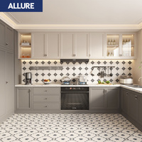 Meubles de cuisine Allure, modèle sans cadre, intégrés, pour garde-manger, avec rangement complet, menuiseries, style ferme, charnières, tiroirs et paniers