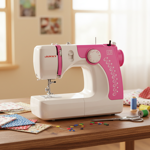 Máquina de Coser Doméstica 1212 Multifuncional de Plástico y Metal con Soporte de Mesa para Telas - Product Image 1