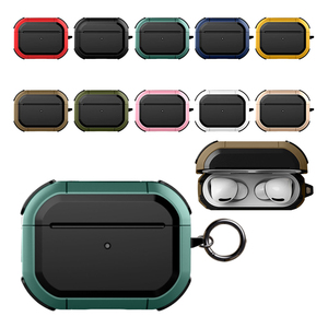 Estuche Protector para Auriculares, Funda para <span class=keywords><strong>AirPods</strong></span> <span class=keywords><strong>Pro</strong></span> 1/2/3, Material TPU+PC, Cubierta Personalizada, <span class=keywords><strong>Precio</strong></span> de Fábrica - Product Image 6