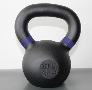 Kettlebell in Ghisa Colorata Verniciata Opaca per Fitness, Produzione OEM Competitiva - Product Image 4