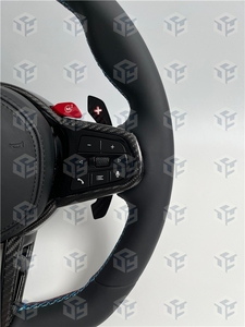 <span class=keywords><strong>Volante</strong></span> Deportivo <span class=keywords><strong>M</strong></span> con LED de Fibra de Carbono Forjado para <span class=keywords><strong>BMW</strong></span> F30 F10 M5 F90 F20 X5 E70 X6 X6M E71 <span class=keywords><strong>E46</strong></span> M3 E39 E60 E92 M4 G20 G30 - Product Image 4