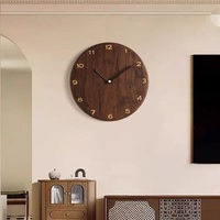 Jam dinding kayu ramah lingkungan kerajinan tangan grosir | Desain dekorasi seni | Jarum | Harga langsung pabrik | Polesan Premium UNTUK