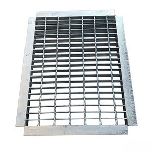 <span class=keywords><strong>Grille</strong></span> de drainage galvanisée en treillis soudé pour couvercle de tranchée, marche d'escalier, lavage de voitures, couvercle d'évacuation des eaux usées à charge lourde, en fil métallique inoxydable - Product Image 1
