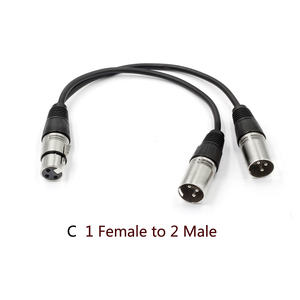 Offre Spéciale 0.3m Câble <span class=keywords><strong>XLR</strong></span> Mâle à <span class=keywords><strong>Femelle</strong></span> Audio équilibrée <span class=keywords><strong>Micro</strong></span> tuning line 1 point 2 fils - Product Image 4