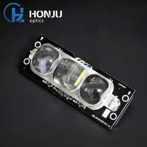 High Power Motorcycle Lamp Lens 119*37*36mm Led Lens Super Bright Suv Dome Lights Lens For Electric Car