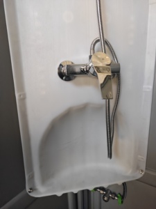 Cabine de douche mobile en HDPE à <span class=keywords><strong>prix</strong></span> abordable, réglable et portable pour l'extérieur - Product Image 5