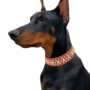 Adjustable PU Leather Mushrooms <strong>Spiked</strong> Rivet Studded <strong>Dog</strong> <strong>Collar</strong> for Small Medium Large Pets Cats Puppy <strong>Dogs</strong> - Product Image 3