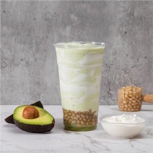 Bicchieri Monouso in PET da 98mm per Bevande Fredde, Tè al Latte, Boba, Gelato, Yogurt, Bicchieri da Asporto in Plastica da 12, 16, 20, 24oz con Coperchio e Cannuccia - Product Image 4