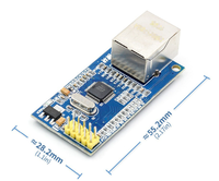 Módulo de Red Ethernet W5500, Hardware con Protocolo TCP/IP, Microcontrolador 51/STM32