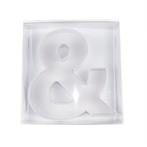 Boîte en carton papier-mâché en forme de lettre de 12 pouces pour la restauration de desserts sucrés et la présentation de plats thaïlandais - Product Image 5