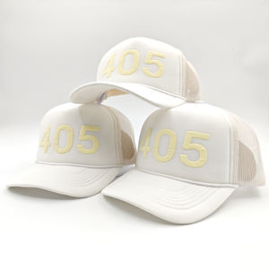 Gorra Trucker de Malla con Logotipo Personalizado de Alta Calidad, Impresión 3D en Relieve, Bordado, Tela Espiga Transpirable de Alto Rendimiento - Product Image 1