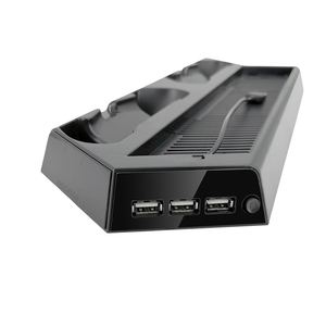 Fábrica al por mayor Ventilador de refrigeración Soporte vertical para <span class=keywords><strong>PS4</strong></span> Pro Consola Usb Hub Cargador de base de carga para controlador <span class=keywords><strong>PS4</strong></span> - Product Image 3