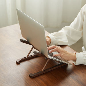 Soporte Ajustable de Madera para Portátil, <span class=keywords><strong>Plegable</strong></span>, Portátil, con <span class=keywords><strong>Radiador</strong></span>, Soporte para Tablet, Soporte para Teléfono Móvil - Product Image 5