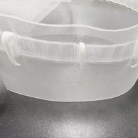 Accessoires modernes pour tringles à rideaux en POM avec glissières et crochets muraux décoratifs Modèle N-021