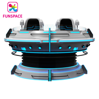 Funspaces Vr/Ar/Mr Equipo Máquina de juego Objeto Volador No Identificado VR Parque temático Nave espacial Simulador de vuelo de realidad virtual