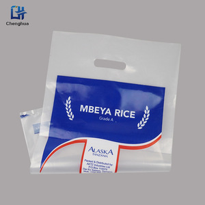 Customized Plastic Rice Packaging Bags Transparent Pe Flat Mouth Food Grade Sealed Bag Manufacturer - Product Image 4