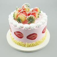 Maquette de Gâteau de Mariage/Anniversaire pour Décoration de Boutique et Présentation Alimentaire
