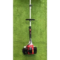 Balayeuse à gazon artificiel Brosse à gazon à main pour moteur à essence à deux temps