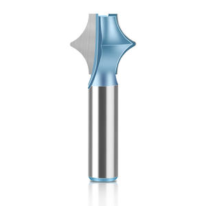 12mm und Zoll Schaft Zwei Flöten fräser Bits Treppenhaus Säulen linien messer Holz fräser Schlitz-und Linien handmesser - Product Image 1