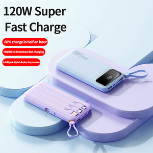 Sạc dự phòng mini 22.5W sạc nhanh, màn hình LED, dung lượng 20000mAh, pin Lithium, tương thích với Mỹ và Anh - Product Image 6