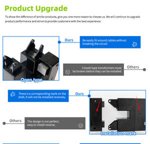 CE ROHS DP-816 1250/5A電力単相精度0.5/1.0スプリットコア電流変圧器50/60Hz周波数低電圧 - Product Image 3