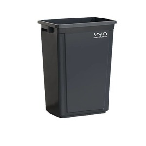 Cubo de basura cuadrado Yyn de 8L, 20L, 40L, 60L con tapa para uso en interiores y exteriores en el hogar, cocina, hotel, restaurante. - Product Image 4