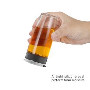 Kép pha chế muối và hạt tiêu Shaker Set với kín Silicone con dấu chống ẩm dễ dàng nạp tiền cho nhà bếp bảng - Product Image 5