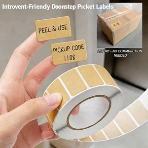 Waterproof Self Adhesive Label Matte Kraft Paper <strong>Printable</strong> <strong>Sticker</strong> Paper for Packaging DIY Labels and Craft Projects - Product Image 4