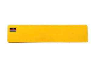 Plaques d'immatriculation israéliennes vierges, plaques de véhicules pour Israël, plaques de voiture personnalisées pour les appels d'offres gouvernementaux - Product Image 1