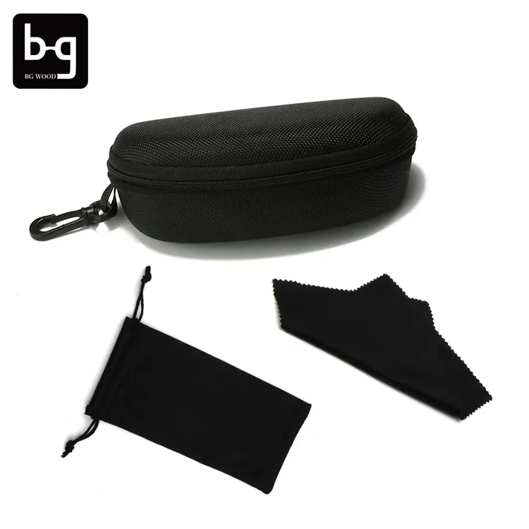 Boîte EVA pour lunettes de soleil, boîte de luxe à la mode, coffret de sport noir, Logo personnalisé